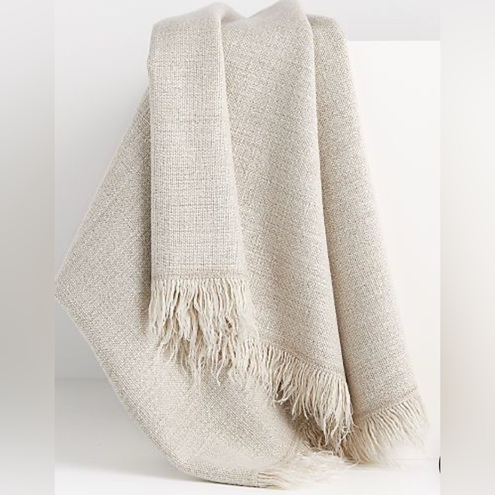 ISO Leanne Ford for Crate & Barrel Woven throw blanket